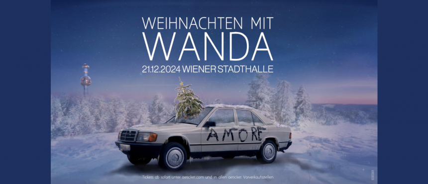 Weihachten mit Wanda 2024 1500x644 © Arcadia Live GmbH