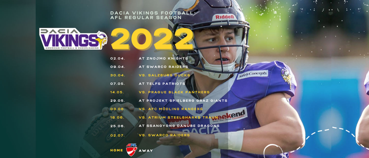 “Vienna Vikings Seek Revenge in Austrian Football League, Catch the Action Live!”