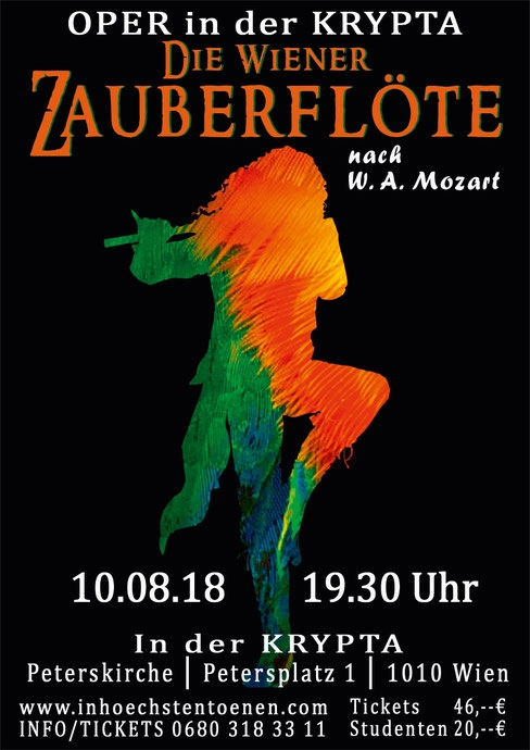 Die Wiener Zauberflöte nach W.A. Mozart © In höchsten Tönen!