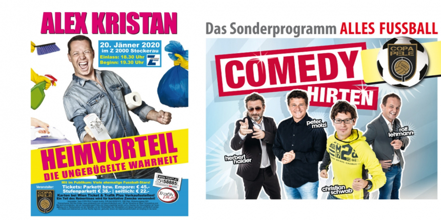 Comedy Hirten & Alex Kristan © Copa Pele