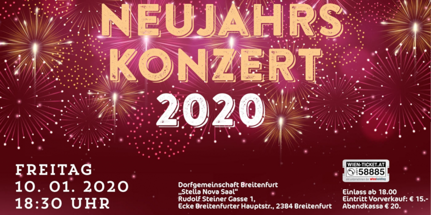 Neujahrskonzert - Breitenfurt © Cultura Stella Nova - Dorfgemeinschaft Breitenfurt