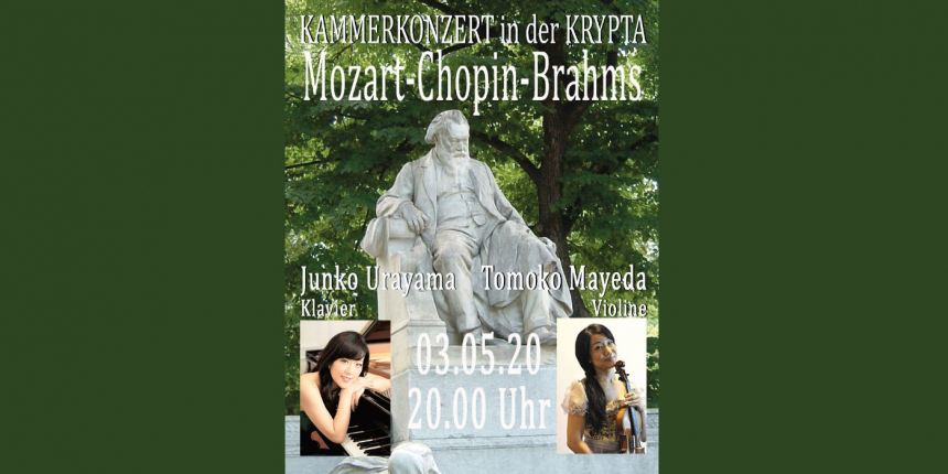 Kammerkonzert in der Krypta, Mozart – Chopin - Brahms © Dorothee Stanglmayr, In höchsten Tönen!