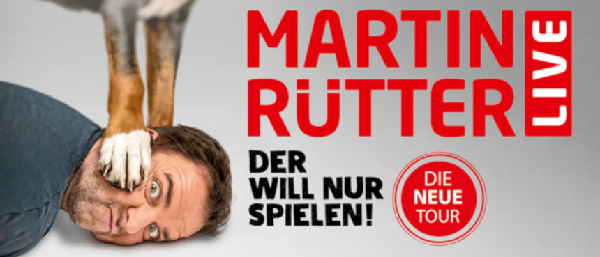 Martin Rütter, der will nur spielen © Martin Rütter Dogs