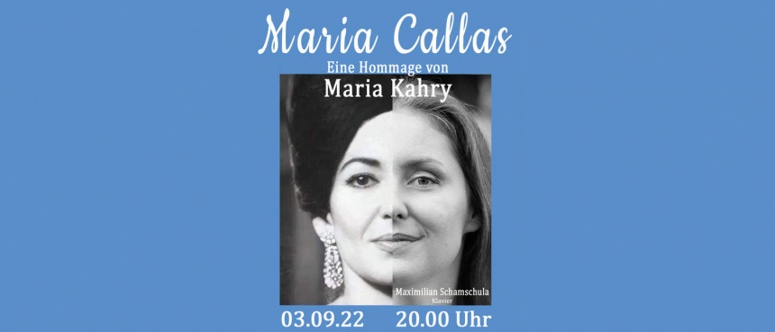 Maria Callas - Oper in der Krypta © Dorothee Stanglmayr, In höchsten Tönen!