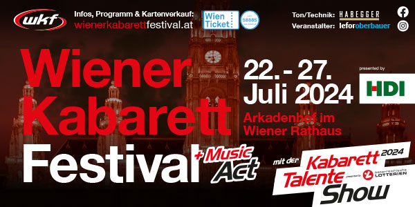 Wiener Kabarettfestival 2024 neu 600x300 © Lefor Oberbauer GmbH