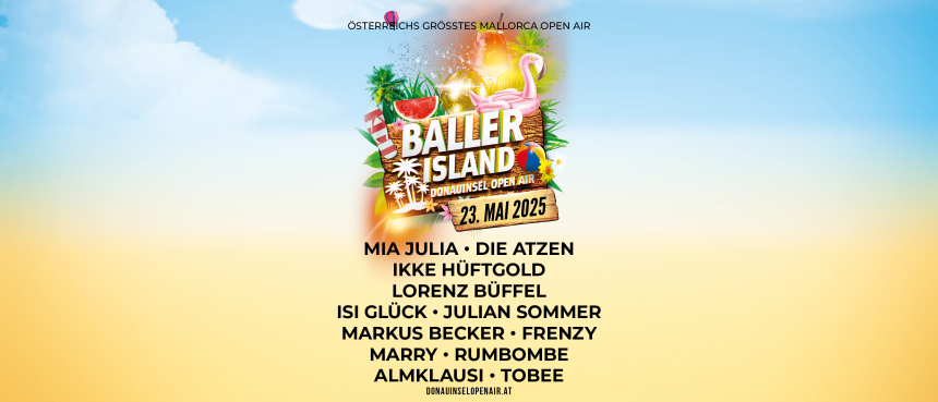 Donauinsel_Openair_Baller_Island_2024_1500x644px © Weitblick Entertainment GmbH