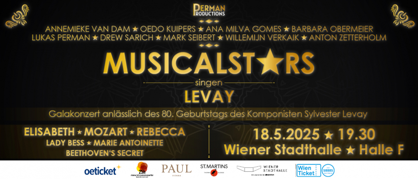 Musicalstars singen Levay © Lukas Perman