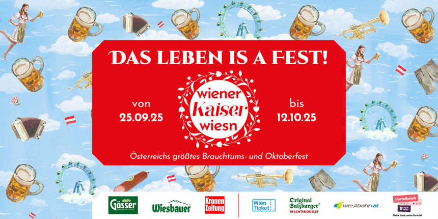 Wiener Kaiser Wiesn 2025 Early Bird 1400x700 © Wiener Kaiser Wiesn GmbH