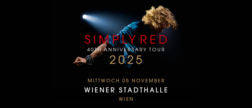 SimplyRed25 Wienticket1500x644 © Simply Red