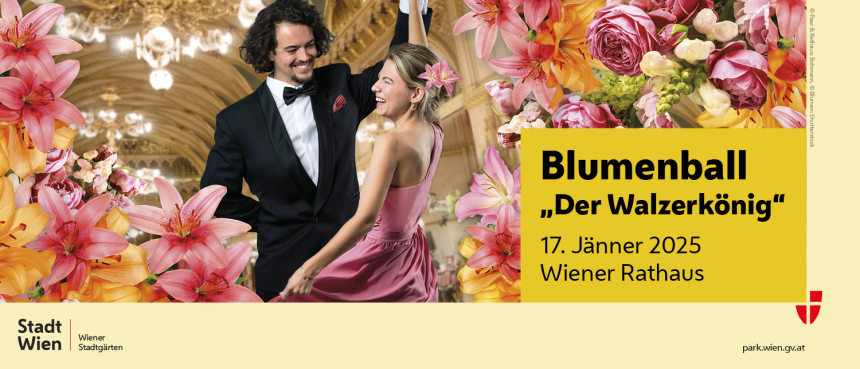 Blumenball2025_Wienticket_1500x644px © Wiener Stadthalle