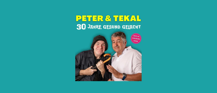 Peter & Tekal 30 Jahre gesund gelacht 1500x644 © CasaNova