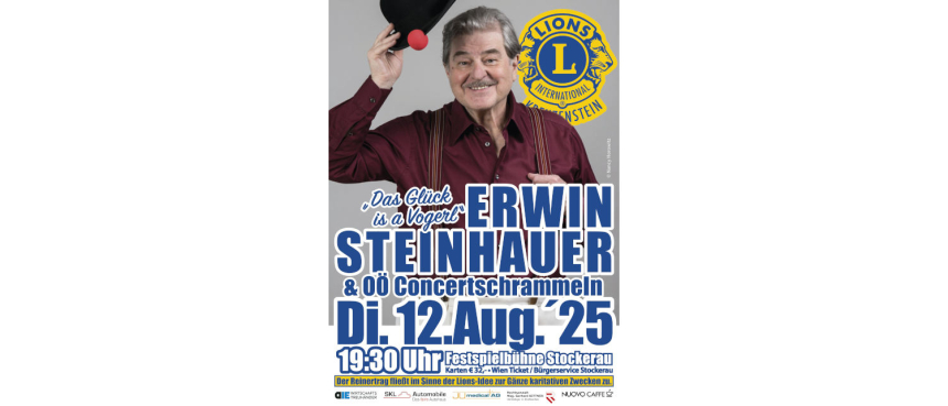 Erwin Steinhauer Lions Sommerkabarett 2025 1500x644 © Nancy Horowitz