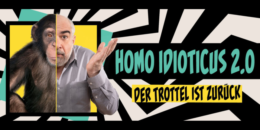 Michael Niavarani Homo Idioticus 2.0 1400x700 © Niavarani & Hoanzl GmbH