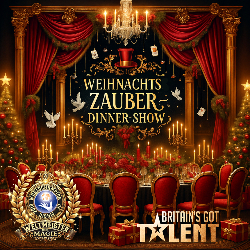 Weihnachtszauber Dinner-Show © Bill Cheung